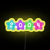 Vibrant retro Kidcore inspired 2004 LED neon RGB display.