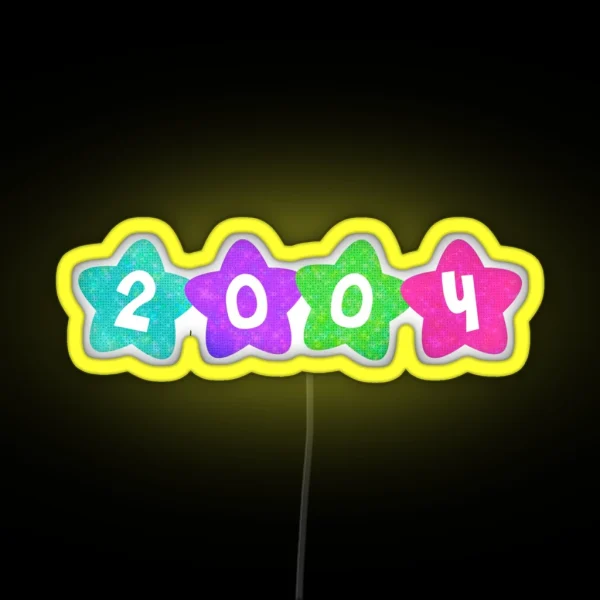 Kidcore 2004 RGB Neon Sign
