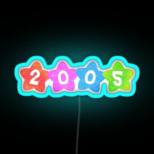 Kidcore 2005 RGB Neon Sign