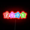 Add nostalgic vibes with this 2005-inspired kidcore RGB neon sign.