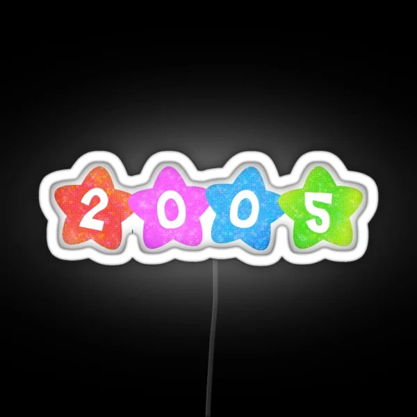 Kidcore 2005 RGB Neon Sign