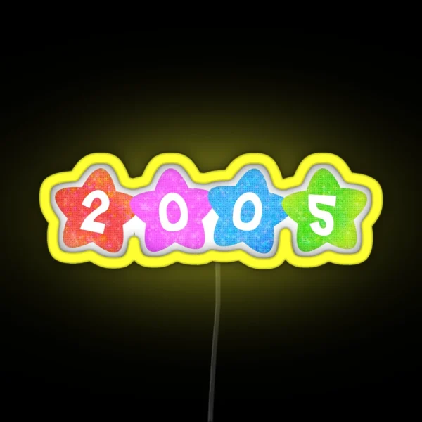 Kidcore 2005 RGB Neon Sign