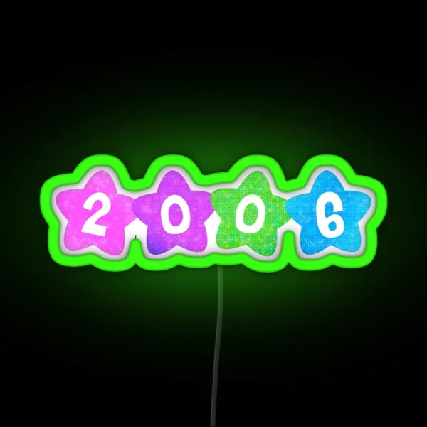 Kidcore 2006 RGB Neon Sign