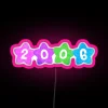 Vibrant Kidcore Neon Sign with 2006 Era Nostalgic RGB Lighting