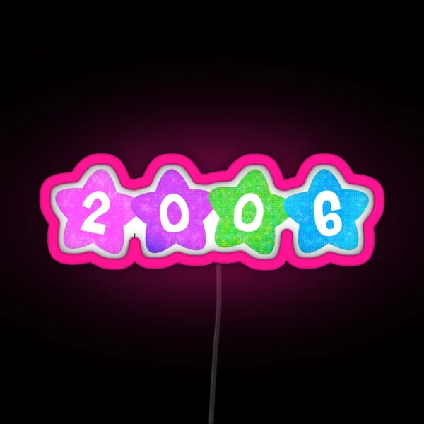 Kidcore 2006 RGB Neon Sign