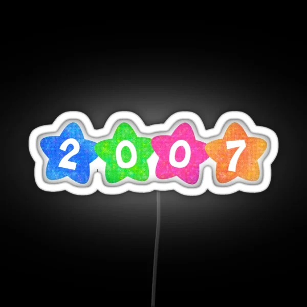 Kidcore 2007 RGB Neon Sign