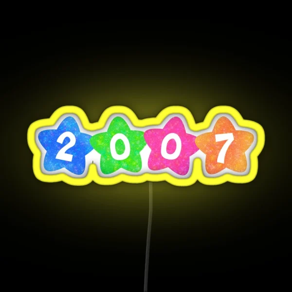 Kidcore 2007 RGB Neon Sign