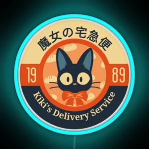 Kikiandx27 S Delivery Service A Classic Led RGB Neon Sign