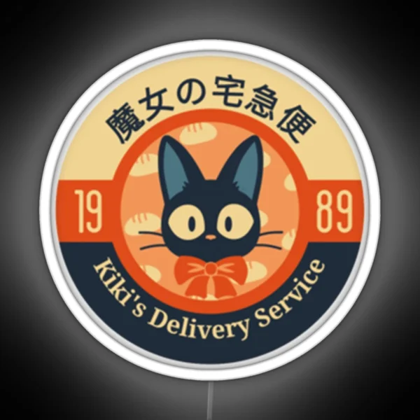 Kikiandx27 S Delivery Service A Classic Led RGB Neon Sign