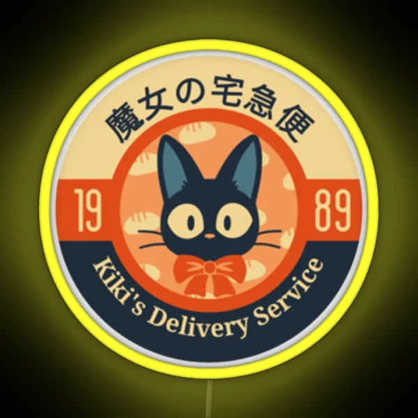 Kikiandx27 S Delivery Service A Classic Led RGB Neon Sign