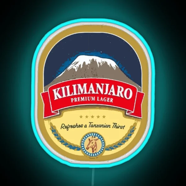 Kilimanjaro Lager 69 RGB Neon Sign