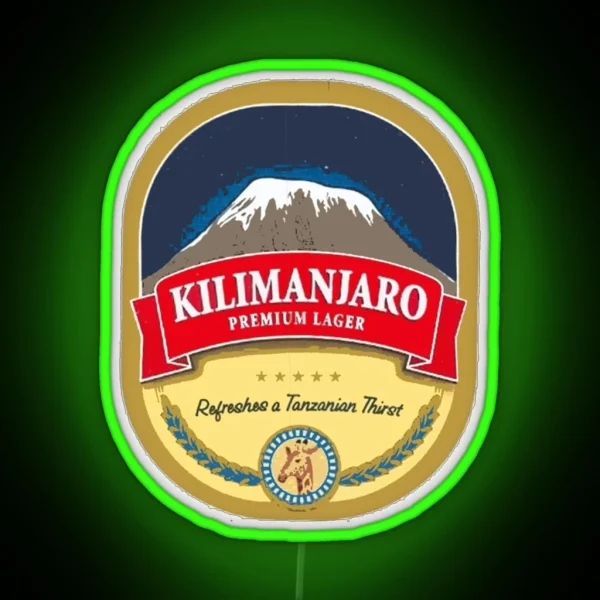 Kilimanjaro Lager 69 RGB Neon Sign