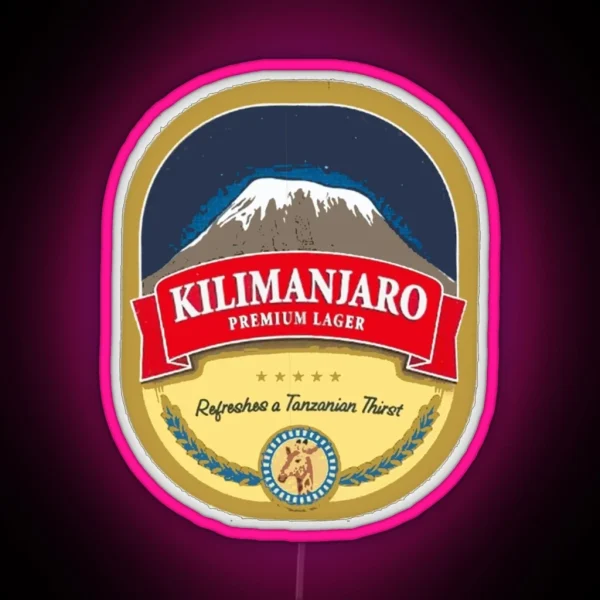 Kilimanjaro Lager 69 RGB Neon Sign