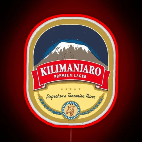 Kilimanjaro Lager 69 RGB Neon Sign