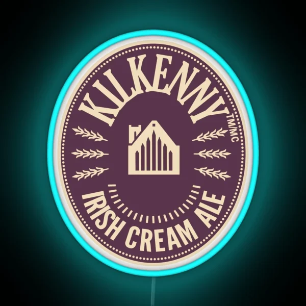 Kilkenny Irish Cream Ale Logo RGB Neon Sign