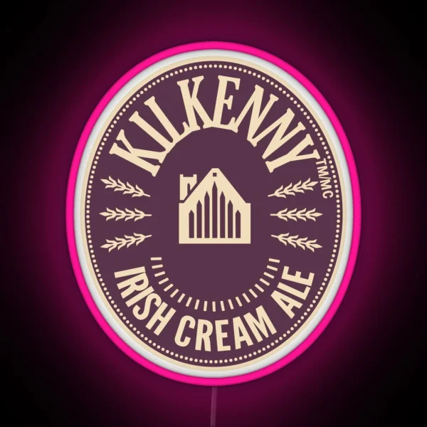 Kilkenny Irish Cream Ale Logo RGB Neon Sign