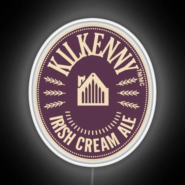Kilkenny Irish Cream Ale Logo RGB Neon Sign