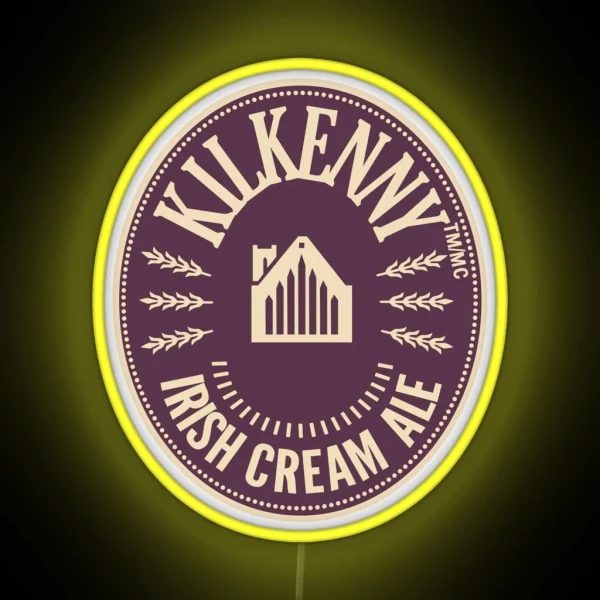 Kilkenny Irish Cream Ale Logo RGB Neon Sign