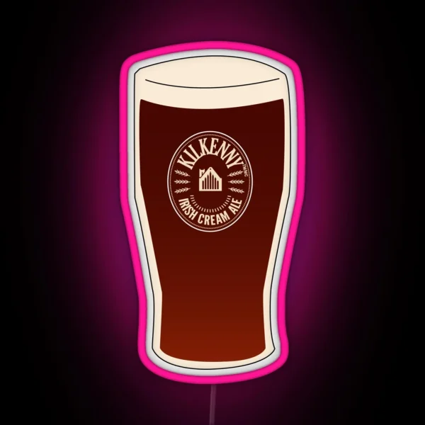 Kilkenny Irish Cream Ale Pint RGB Neon Sign