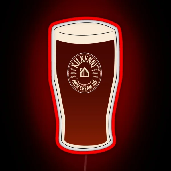 Kilkenny Irish Cream Ale Pint RGB Neon Sign