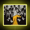 Eye-catching LED art display featuring Kill Bill concept art inspiration