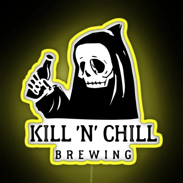 Kill N Chill Brewing RGB Neon Sign