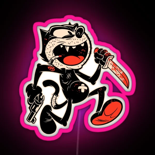KILLER KAT RGB Neon Sign