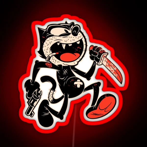 KILLER KAT RGB Neon Sign