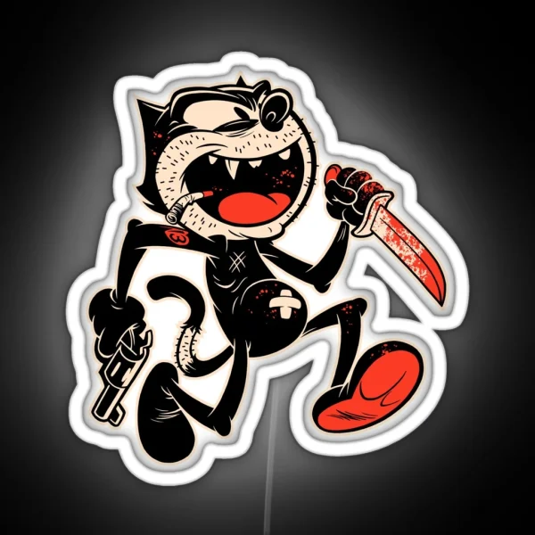 KILLER KAT RGB Neon Sign