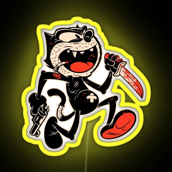 KILLER KAT RGB Neon Sign