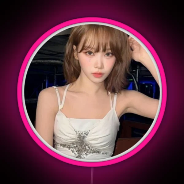 Kim Chaewon RGB Neon Sign