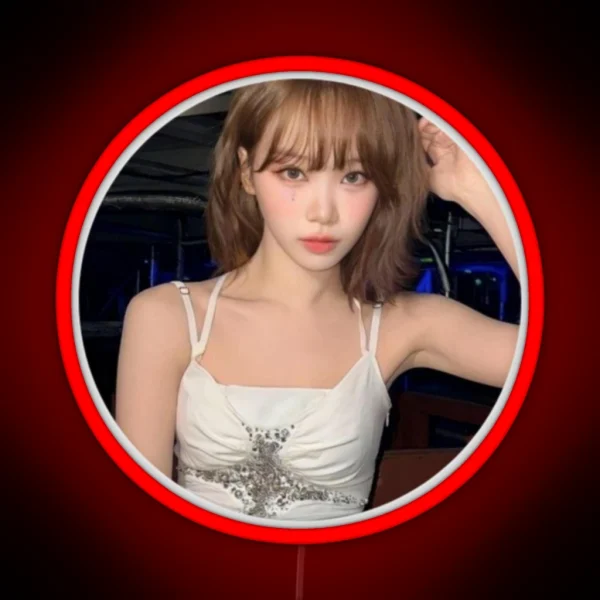 Kim Chaewon RGB Neon Sign