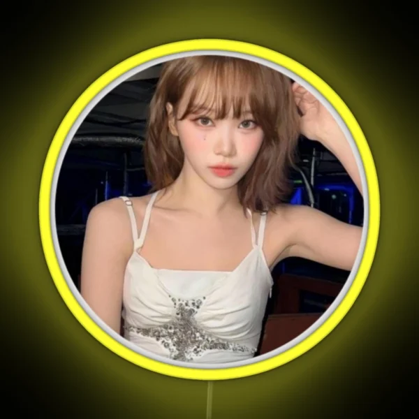 Kim Chaewon RGB Neon Sign