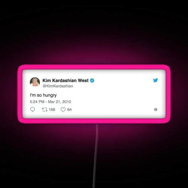 Kim Kardashian Led RGB Neon Sign