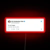 Bold Neon Sign of Kim Kardashian's Iconic Face in Colorful