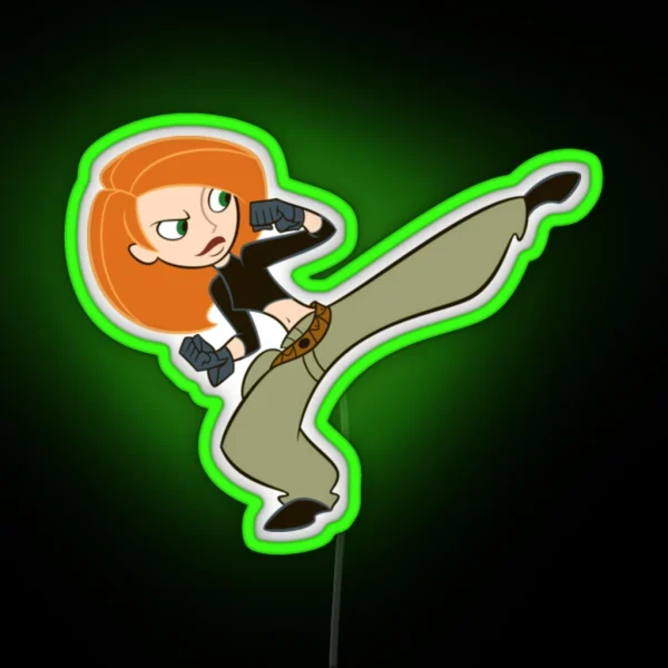 Kim Possible RGB Neon Sign