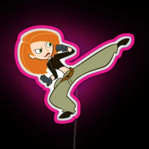 Kim Possible RGB Neon Sign