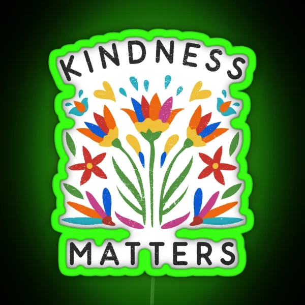 Kindness Matters RGB Neon Sign