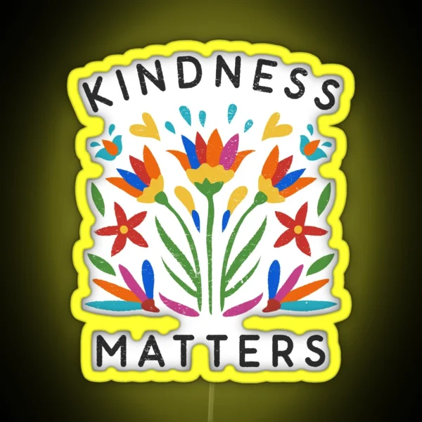 Kindness Matters RGB Neon Sign