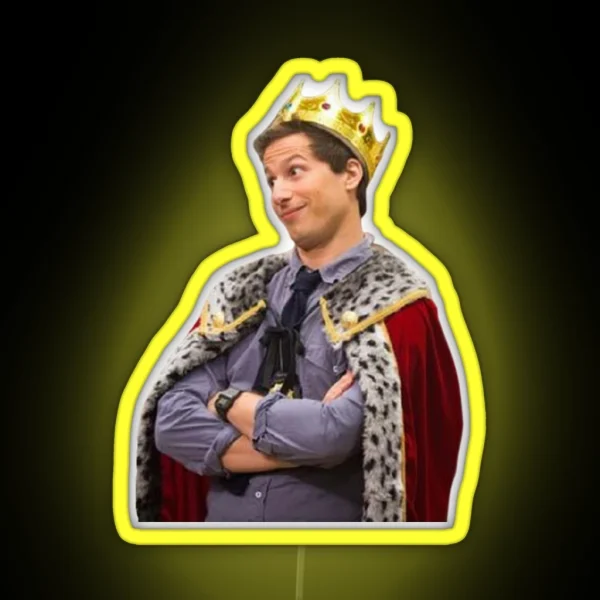 King Jake Peralta RGB Neon Sign