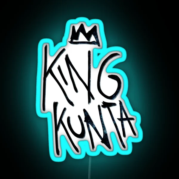 King Kunta Kendrick Lamar Tee RGB Neon Sign