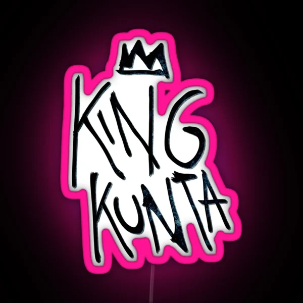 King Kunta Kendrick Lamar Tee RGB Neon Sign