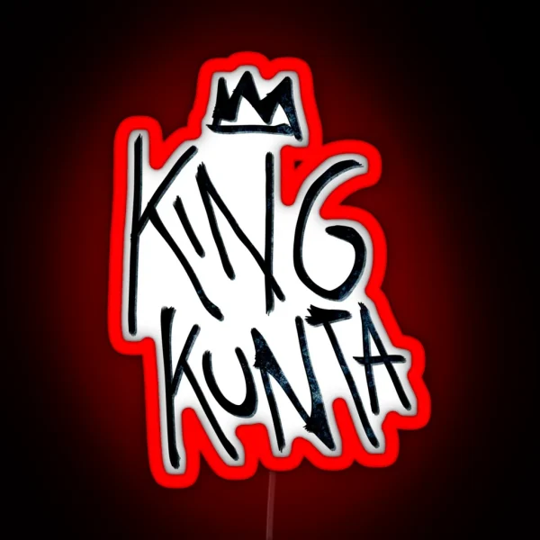 King Kunta Kendrick Lamar Tee RGB Neon Sign