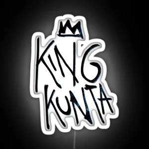 King Kunta Kendrick Lamar Tee RGB Neon Sign