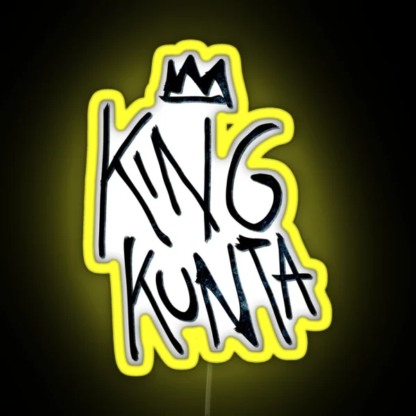 King Kunta Kendrick Lamar Tee RGB Neon Sign