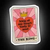 Taylor Swift King Of My Heart RGB Neon Sign Decoration
