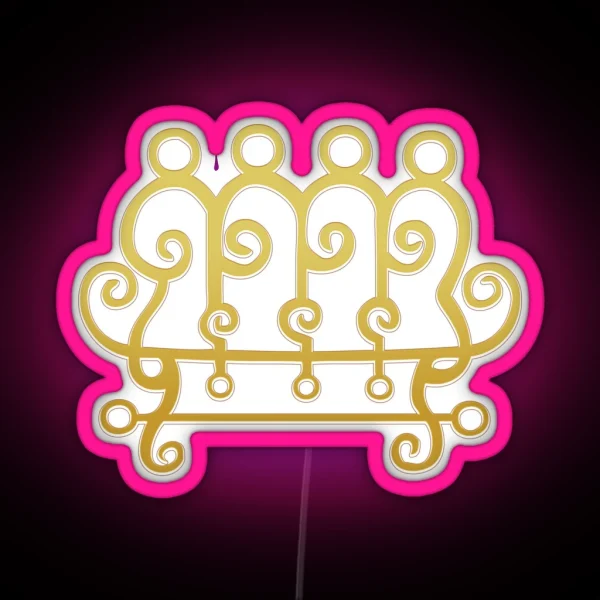 King Paimon Sigil RGB Neon Sign