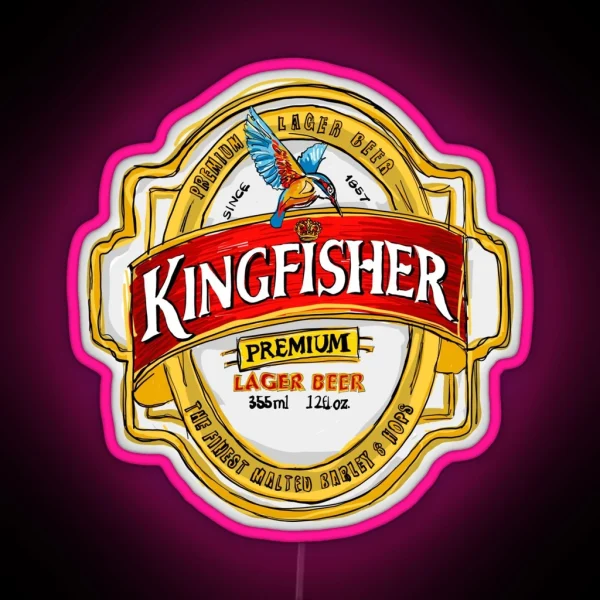 Kingfisher Lager POP RGB Neon Sign