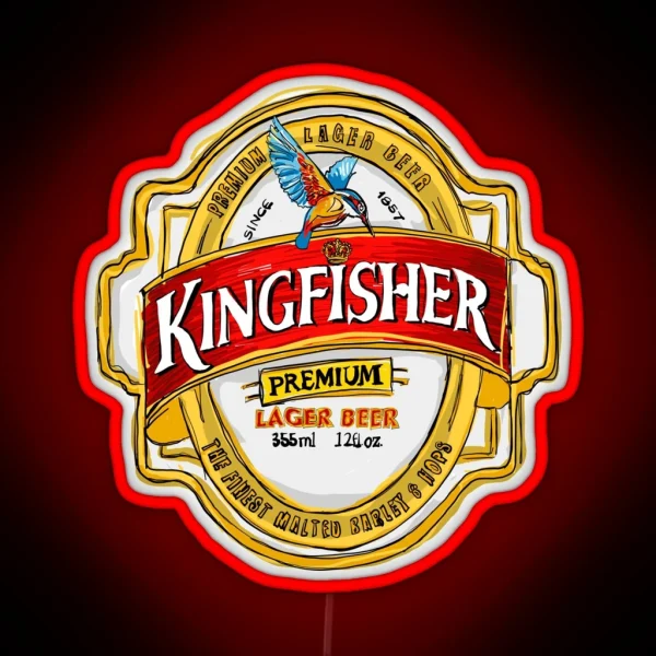 Kingfisher Lager POP RGB Neon Sign