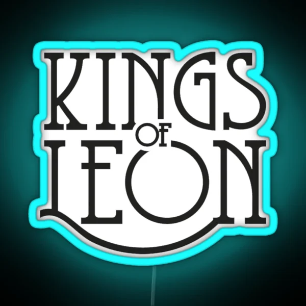 Kings Of Leon Logo RGB Neon Sign